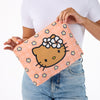 Hello Kitty x Aloha Collection Mid Pouch (Palaka Pua) Bags Aloha Collection Inc