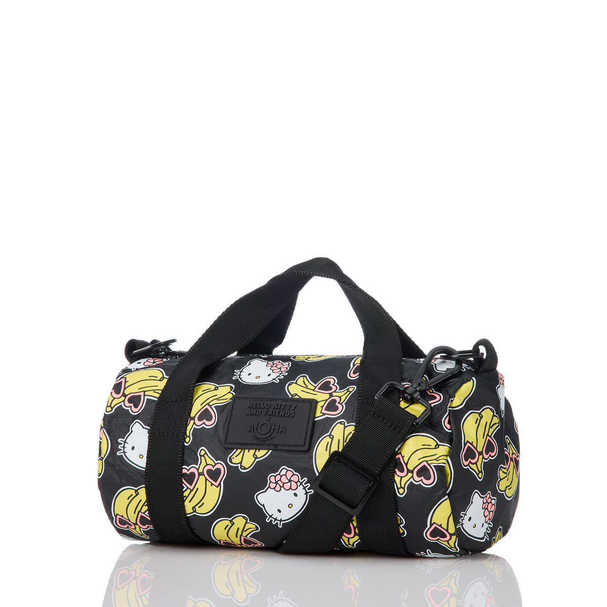 Hello Kitty x Aloha Collection Mini Mini Duffle (Gone Bananas - Black) Bags Aloha Collection Inc