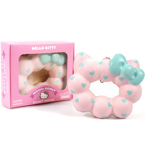 Hello Kitty Mochi Donut Squishy Keychain Squishy Hamee.com - Hamee US Pink  