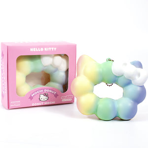 Hello Kitty Mochi Donut Squishy Keychain Squishy Hamee.com - Hamee US Rainbow  