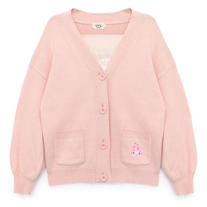 My Melody JapanLA Floral Cardigan Sweaters & Outerwear JapanLA   