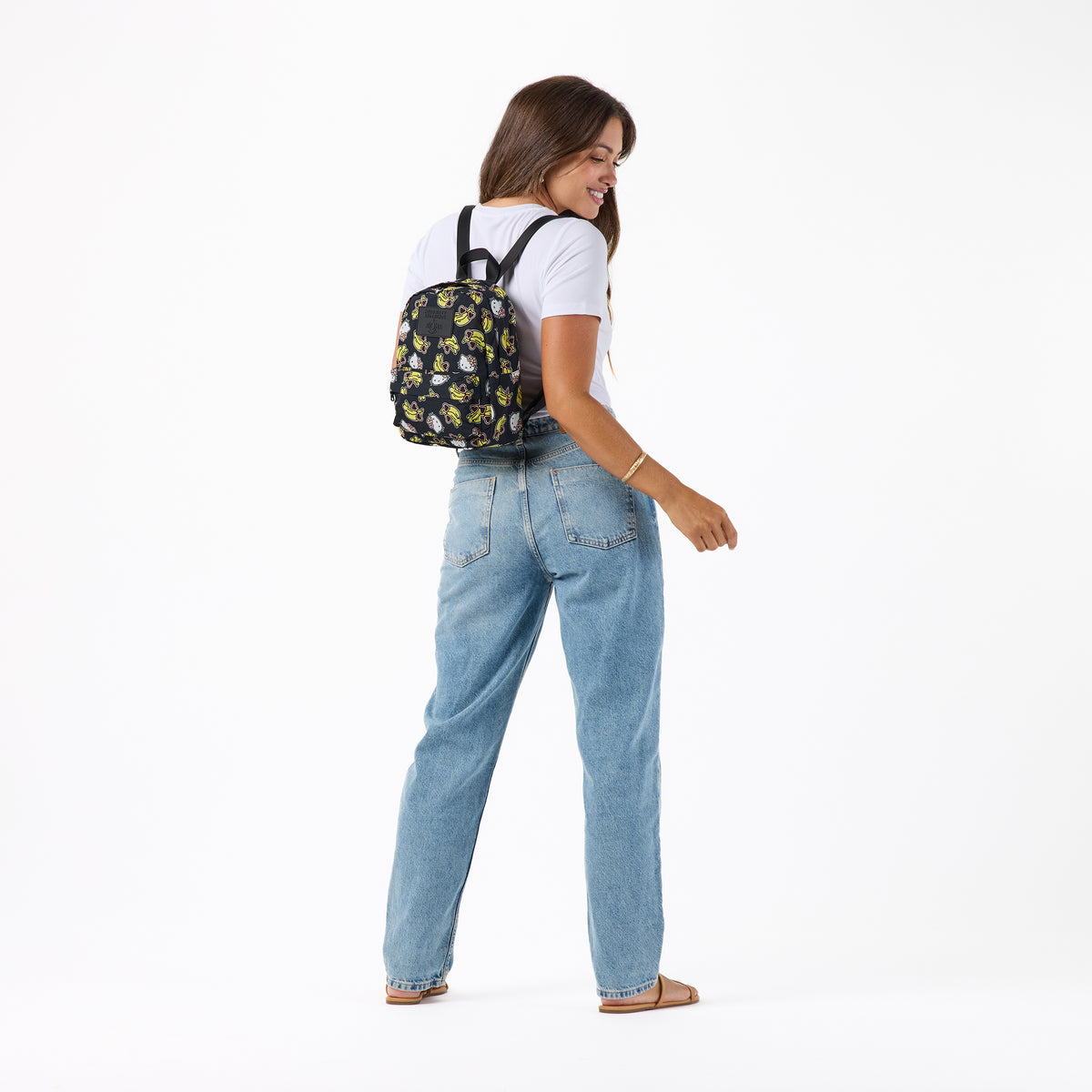 Hello Kitty x Aloha Collection Keep It Light Mini Backpack (Gone Bananas) Bags Aloha Collection Inc