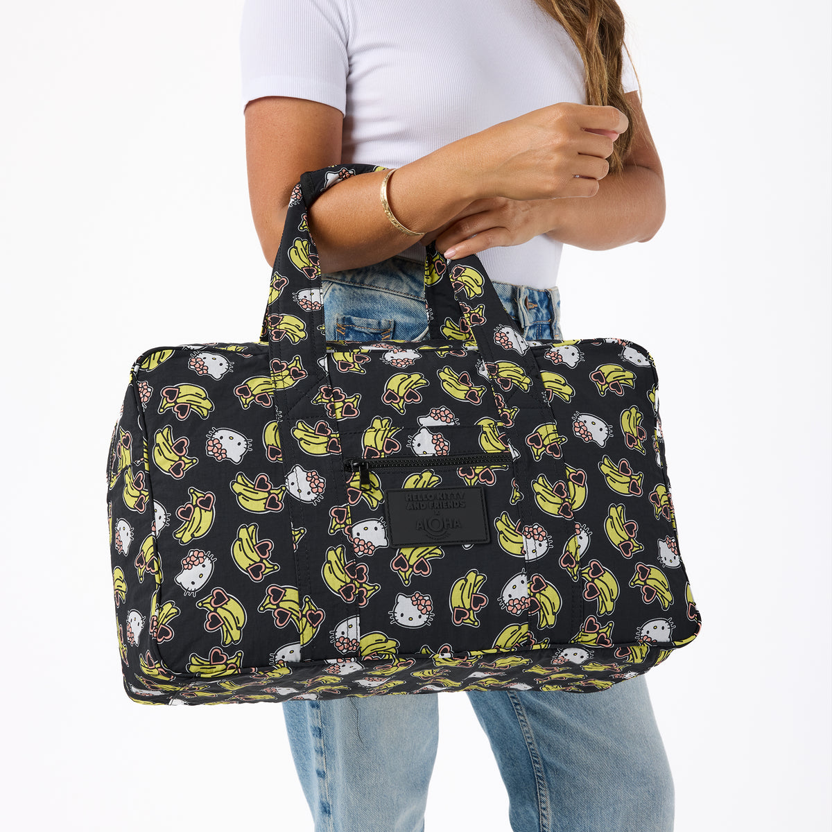 Hello Kitty x Aloha Collection Keep It Light Weekender (Gone Bananas) Bags Aloha Collection Inc