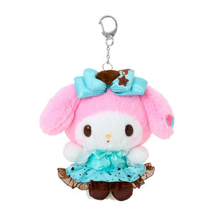 My Melody Plush Mascot Keychain (Chocolate Mint Series) Accessory Japan Original