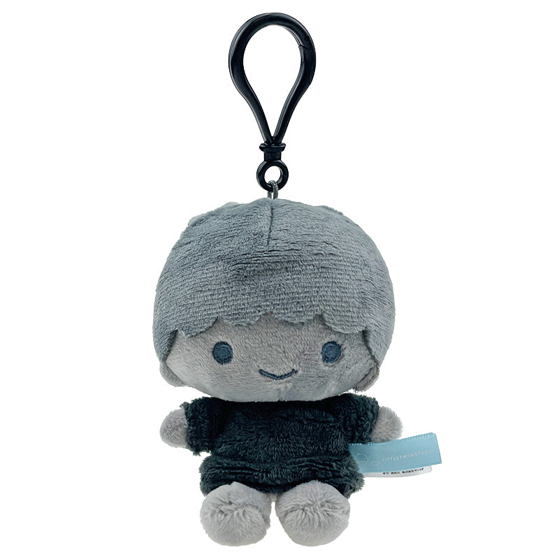 Kiki Plush Mascot Clip (Ash Monochrome Series) Plush Global Original