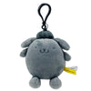 Pompompurin Plush Mascot Clip (Ash Monochrome Series) Plush Global Original