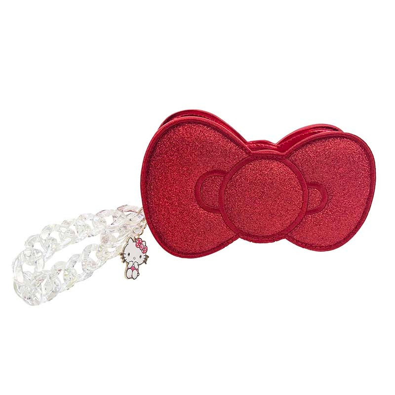 hello kitty glitter bow backpack Hello Kitty 50th Anniv. Mini Zipper Pouch (Metallic Bow Series)