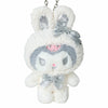 Kuromi Plush Mascot Bag Charm (Snow Bunny Series) Accessory Japan Original