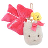 Marron Cream Plush Mini Face Pouch (Teddy Friend Series) Bags Global Original