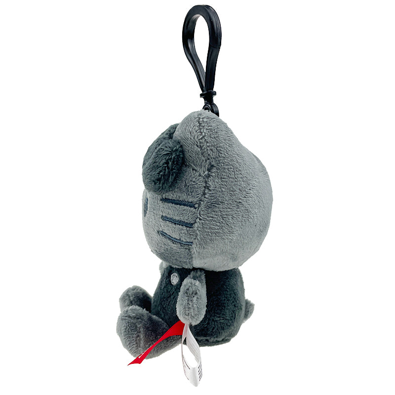 Hello Kitty Plush Mascot Clip (Ash Monochrome Series) Plush Global Original