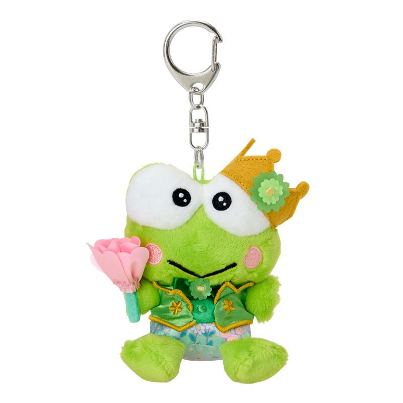 Keroppi Plush Mascot Keychain (Everyone is the Star Series) Accessory Japan Original