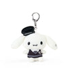 Cinnamoroll Plush Mascot Keychain (Silver Houndstooth Series) Accessory Japan Original