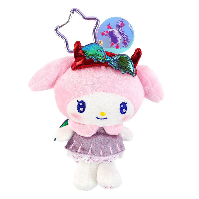 My Melody Dark Plush Mascot Keychain (Bright and Dark Angel Series)
