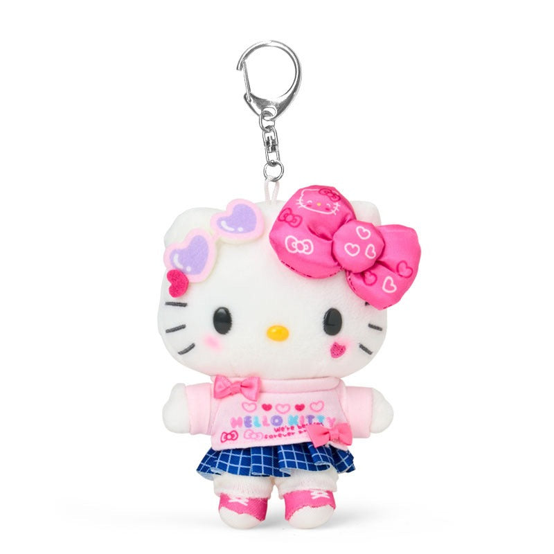 Hello Kitty Plush Mascot Keychain (Sparkling School Series) Accessory Japan Original