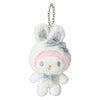My Melody Plush Mascot Bag Charm (Snow Bunny Series) Accessory Japan Original