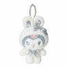 Kuromi Plush Mascot Bag Charm (Snow Bunny Series) Accessory Japan Original