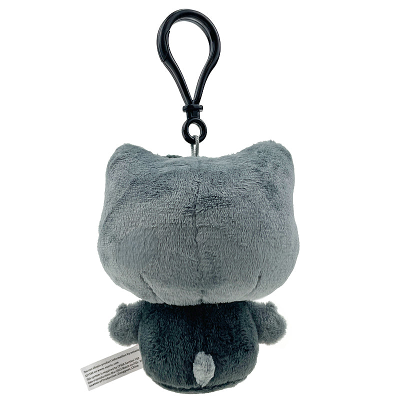 Hello Kitty Plush Mascot Clip (Ash Monochrome Series) Plush Global Original