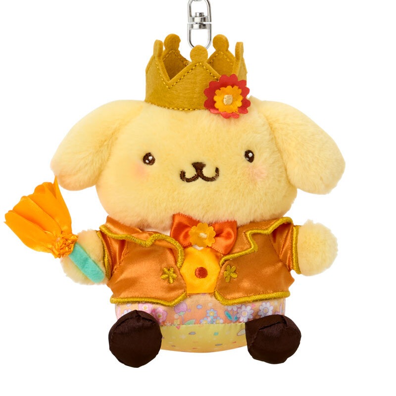 Pompompurin Plush Mascot Keychain (Everyone is the Star Series) Accessory Japan Original