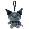 Kuromi Plush Mascot Clip (Ash Monochrome Series) Plush Global Original