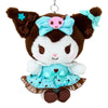 Kuromi Plush Mascot Keychain (Chocolate Mint Series) Accessory Japan Original