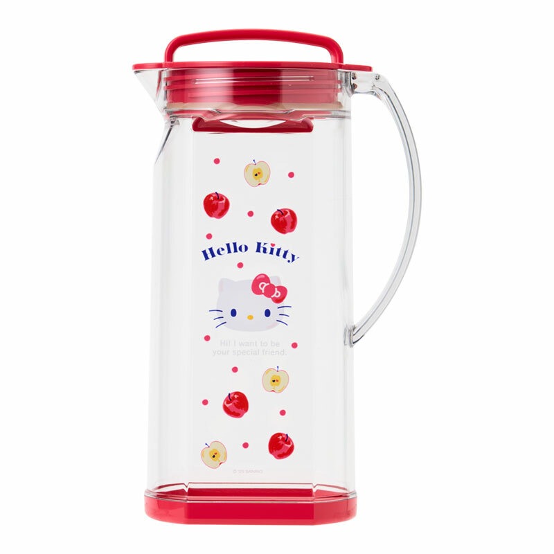 Hello Kitty Classic Acrylic Water Pitcher Home Goods Japan Original