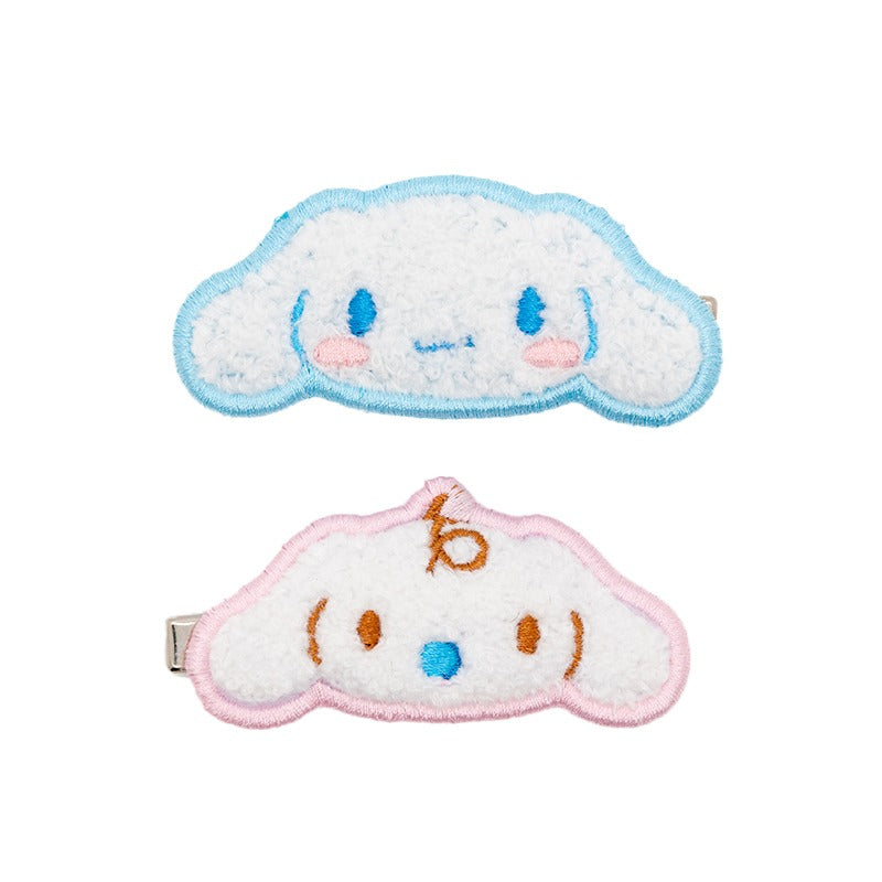 Cinnamoroll 2-pc Chenille Hair Clips Accessory Global Original