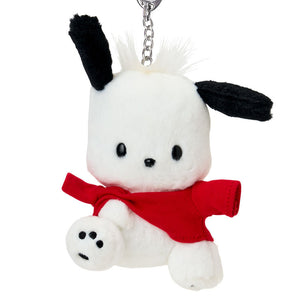 Pochacco Jumping Plush Keychain Mascot (Dress-up Series) Accessory Japan Original