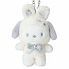 Pochacco Plush Mascot Bag Charm (Snow Bunny Series) Accessory Japan Original
