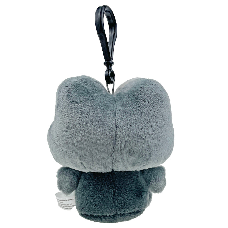 Keroppi Plush Mascot Clip (Ash Monochrome Series) Plush Global Original
