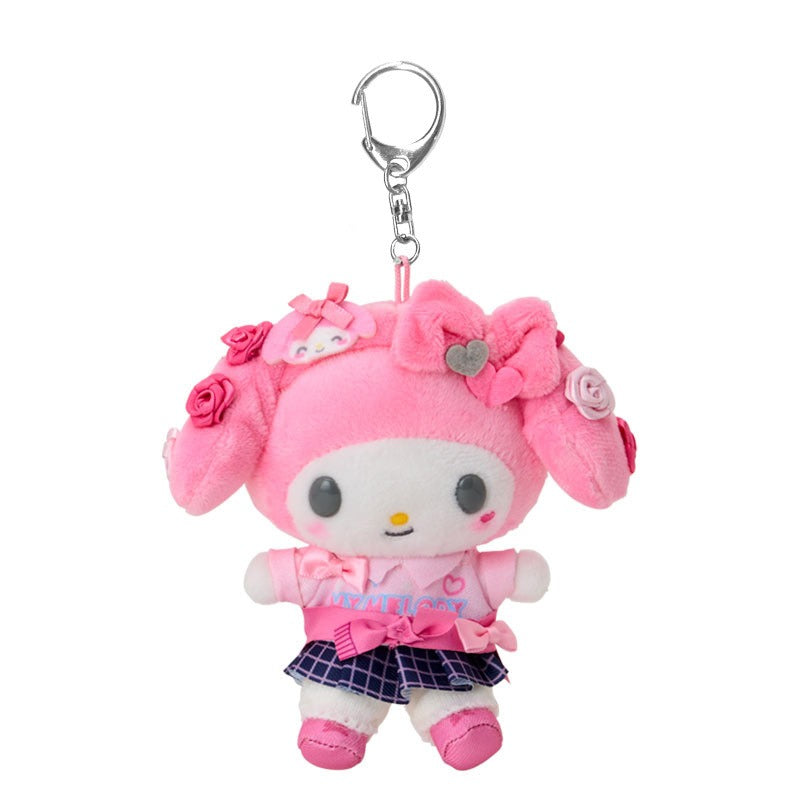 My Melody Plush Mascot Keychain (Sparkling School Series) Accessory Japan Original