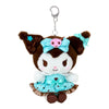 Kuromi Plush Mascot Keychain (Chocolate Mint Series) Accessory Japan Original