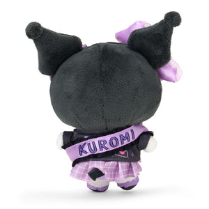 Kuromi Plush Mascot Keychain (Sparkling School Series) Accessory Japan Original
