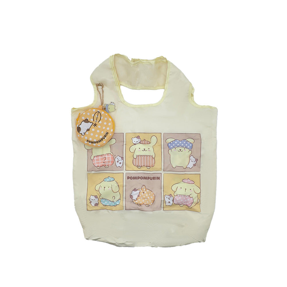 Pompompurin Reusable Tote Bag (Let’s Get Dressed Series) Bags Global Original