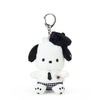 Pochacco Plush Mascot Keychain (Silver Houndstooth Series) Accessory Japan Original