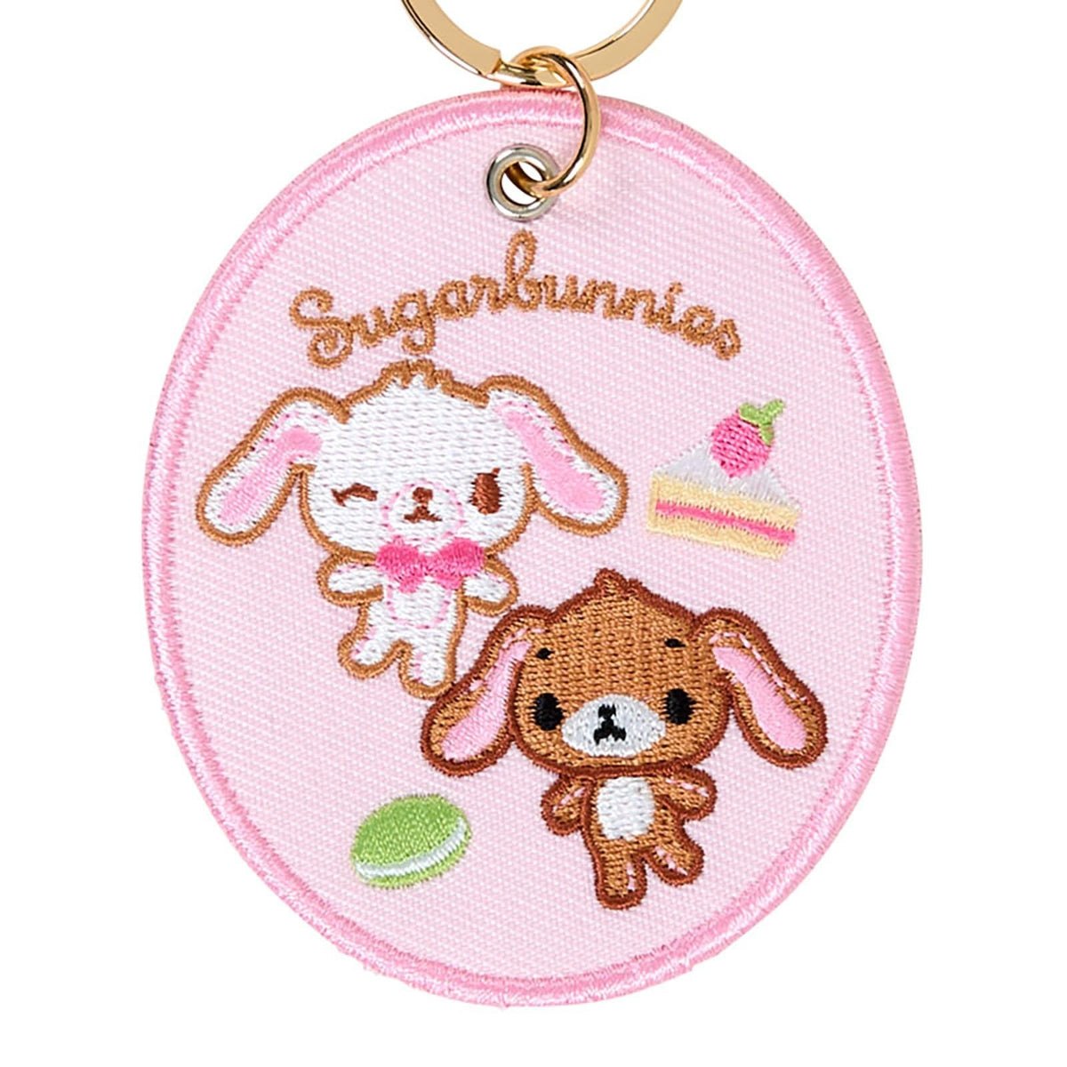 Sugarbunnies Mascot Badge Keychain (Sanrio Character Award Series) Accessory Japan Original