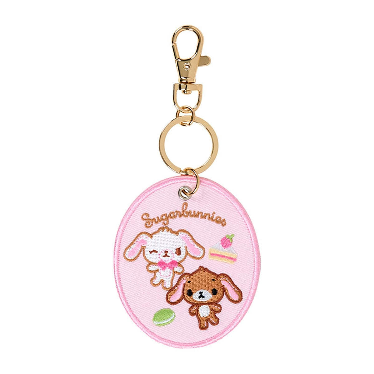 Sugarbunnies Mascot Badge Keychain (Sanrio Character Award Series) Accessory Japan Original