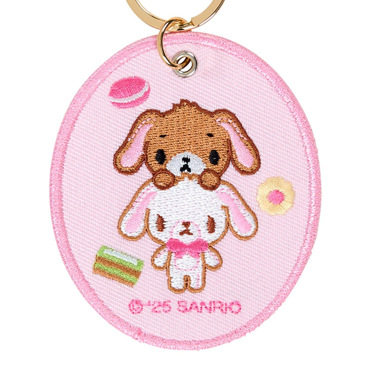 Sugarbunnies Mascot Badge Keychain (Sanrio Character Award Series) Accessory Japan Original