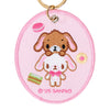 Sugarbunnies Mascot Badge Keychain (Sanrio Character Award Series) Accessory Japan Original