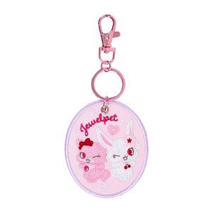 Jewelpet Mascot Badge Keychain (Sanrio Character Award Series) Accessory Japan Original
