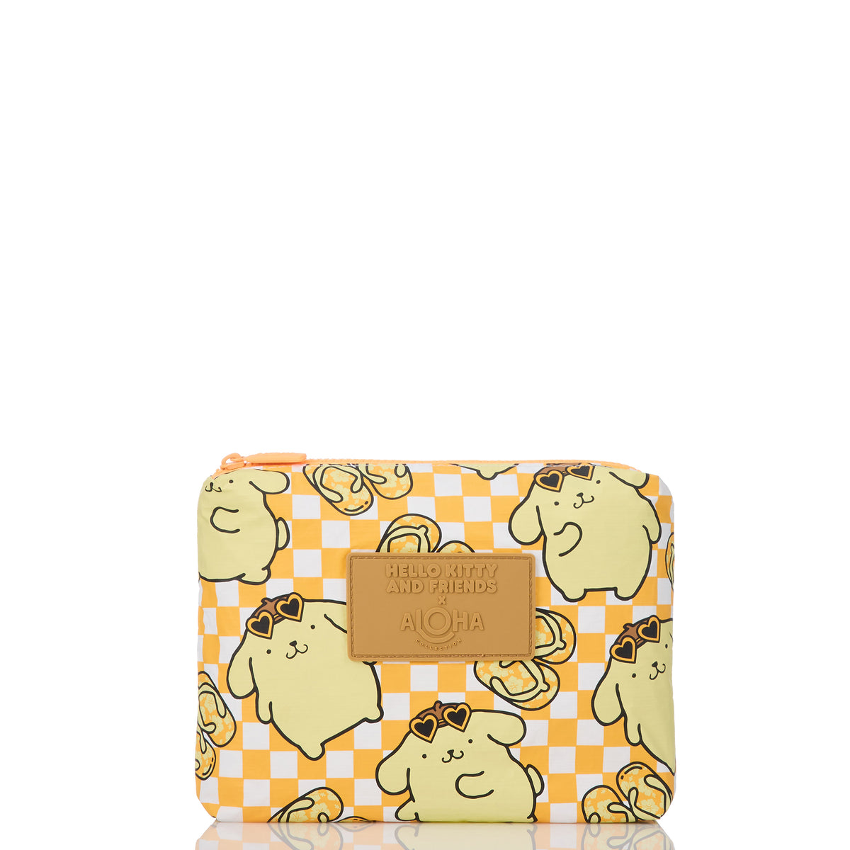 Pompompurin x Aloha Collection Small Pouch (Check) Bags Aloha Collection Inc