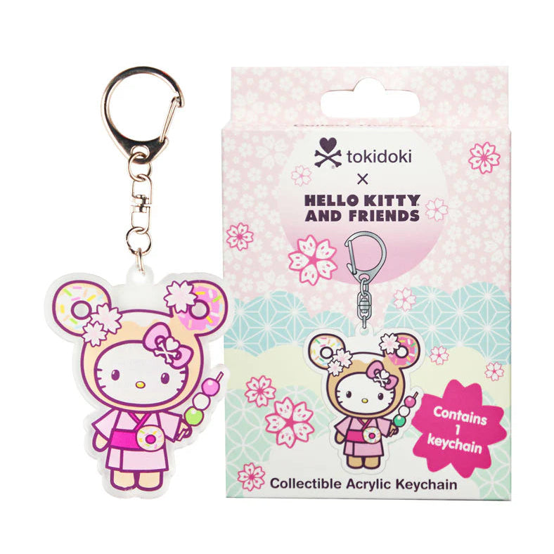 Hello Kitty and Friends x Tokidoki Cherry Blossom Acrylic Keychain Bli Hello Kitty and Friends x Tokidoki Cherry Blossom Acrylic Keychain Bli