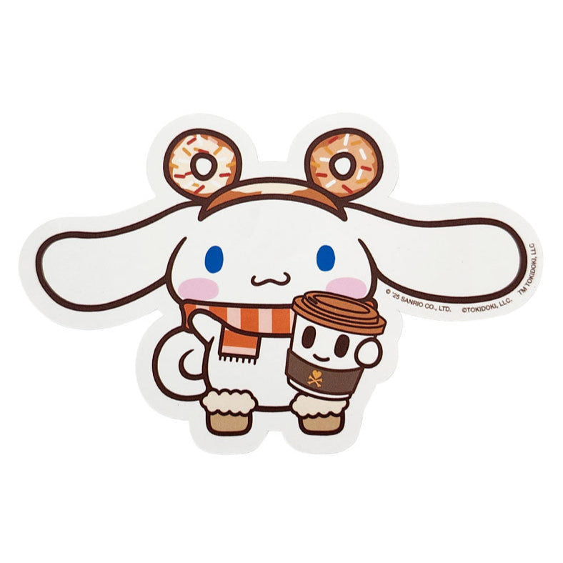 Cinnamoroll x Tokidoki Large Sticker (Pumpkin Spice Harvest) Stationery Tokidoki
