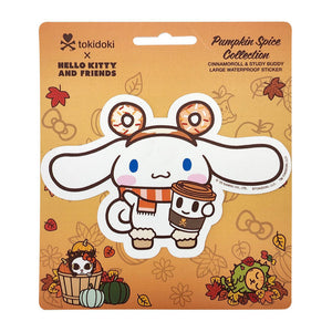 Cinnamoroll x Tokidoki Large Sticker (Pumpkin Spice Harvest) Stationery Tokidoki