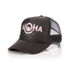 Hello Kitty x Aloha Collection Trucker Hat (Charcoal) Accessory Aloha Collection