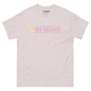 My Melody Gingham Logo Tee Apparel Printful Ice Grey S