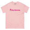 My Melody Starstruck Logo Tee Apparel Printful Light Pink S