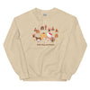 Hello Kitty and Friends Autumn Woods Classic Crewneck Apparel Printful S  