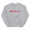 My Melody Strawberry Logo Classic Crewneck Apparel Printful Sport Grey S