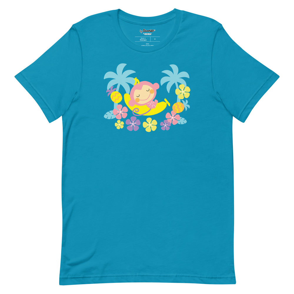 Chi Chai Monchan Tropical Paradise Tee Apparel Printful Aqua S 