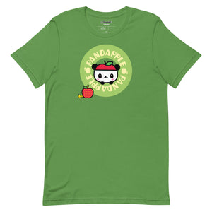 Pandapple Green Logo Tee Apparel Printful Leaf S 